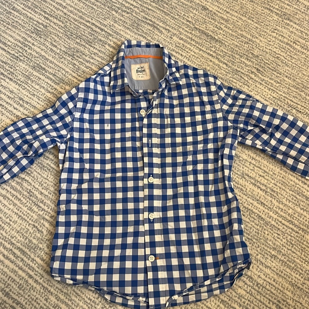 Boys Mini Boden dress shirt